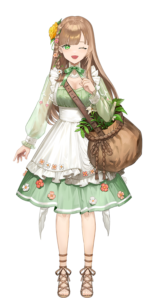 Hanami Lillie winking